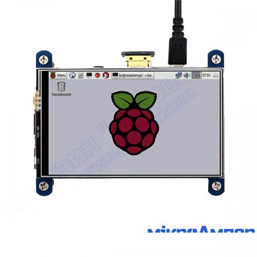 4" сенсорний екран HDMI IPS LCD WaveShare 4" сенсорний екран HDMI IPS LCD WaveShare