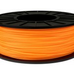 ABS пластик 0.5кг 1.75мм Помаранчевий