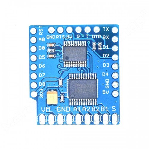 WeMos D1 mini Модуль керування моторами WeMos D1 mini Модуль керування моторами