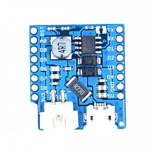 WeMos D1 mini Модуль живлення від акумулятора WeMos D1 mini Модуль живлення від акумулятора