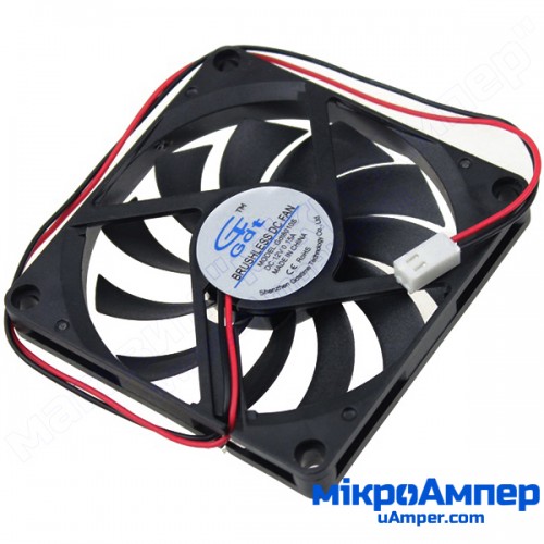 Кулер 12В 80x80x10мм Кулер 12В 80x80x10мм