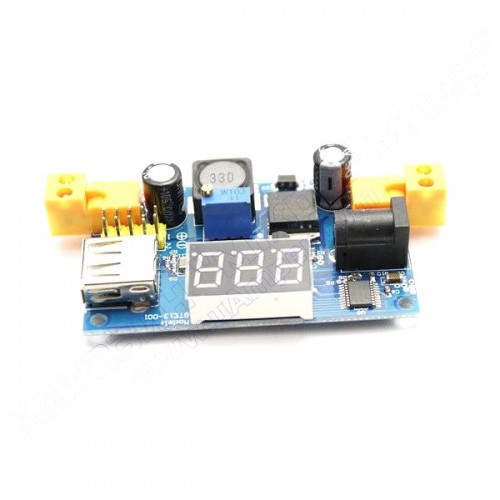 DC-DC конвертор вольтметр LM2596 USB DC-DC конвертор вольтметр LM2596 USB
