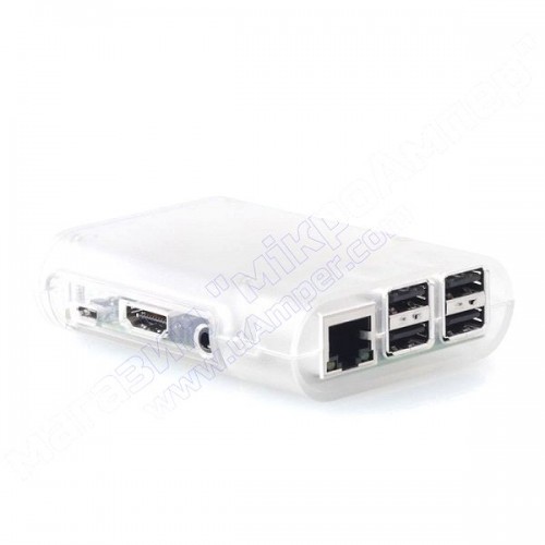Корпус для Raspberry Pi B+/2/3 прозорий Корпус для Raspberry Pi B+/2/3 прозорий