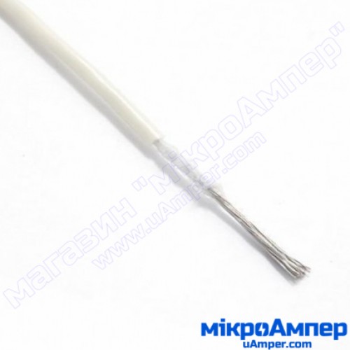Провід МГШВ 0.12мм² білий Провід МГШВ 0.12мм² білий