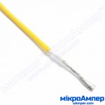 Провід МГШВ 0.12мм² жовтий
