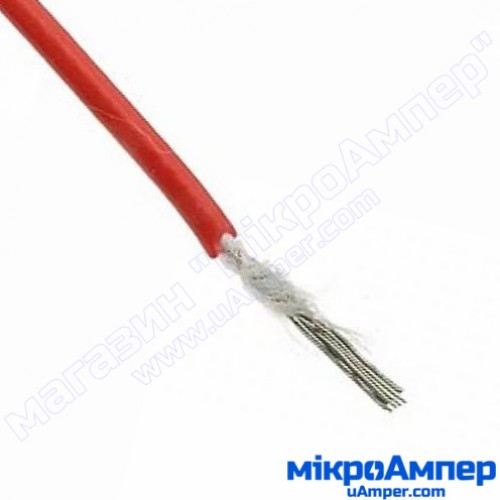 Провід МГШВ 0.35мм² червоний Провід МГШВ 0.35мм² червоний